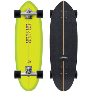 Carver Electric Acid 32" Surfskate Cuiser with Raw CX (V5) Trucks - Longboards USA