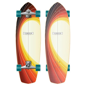 Carver Glass Off Surfskate 32" Cruiser with CX Raw (V0) Trucks - Longboards USA
