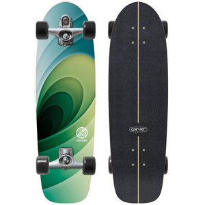 Carver Greenroom 34″ Surfskate Cuiser with Raw C7 Trucks - Longboards USA