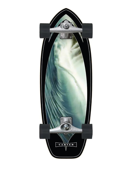 スケートボード Carver surfskate Carver Black Tip Surfskate CX