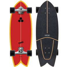 Carver x Channel Islands Fish Surfskate 29.25" Cruiser Longboard with CX trucks - Longboards USA