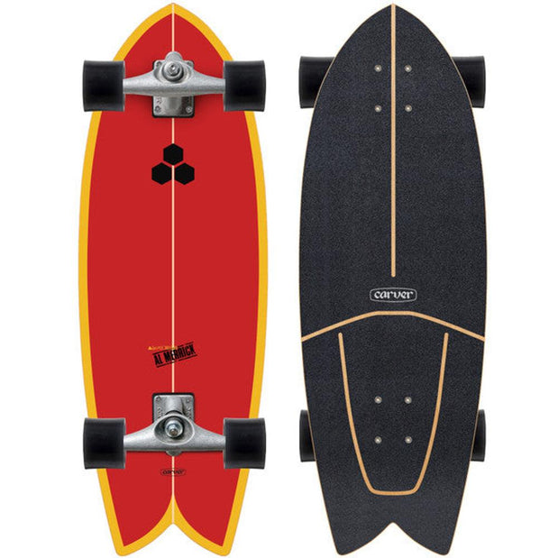 Carver x Channel Islands Fish Surfskate 29.25" Cruiser Longboard with CX trucks - Longboards USA
