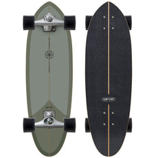 Carver x Channel Islands Mid Sage 32" Surfskate Cruiser with CX (v5) Trucks - Longboards USA