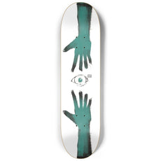 Catch The Eye Green Custom 8.25" Skateboard or Wall Art - Longboards USA