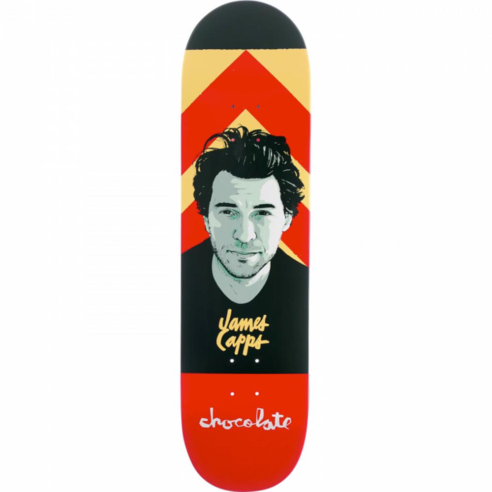Chocolate Capps Portrait 8.0" Skateboard Deck Longboards USA