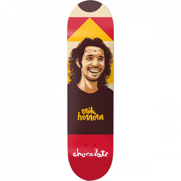Chocolate Herrera Portrait 8.25" Skateboard Deck - Longboards USA