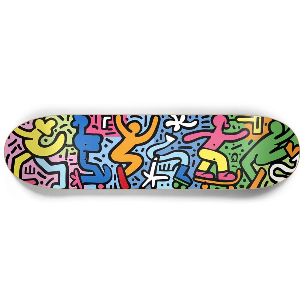 Dancing Happy Skateboarders 8.25