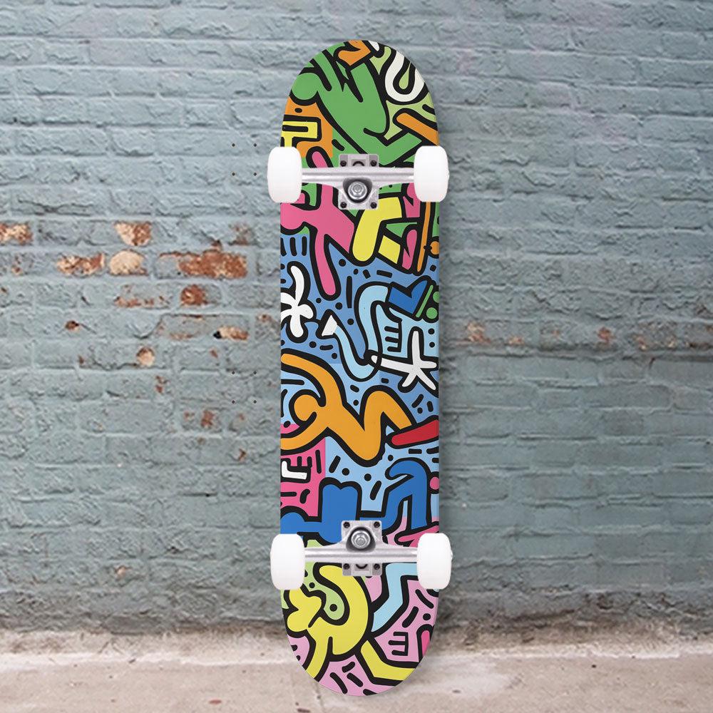 Dancing Happy Skateboarders 8.25