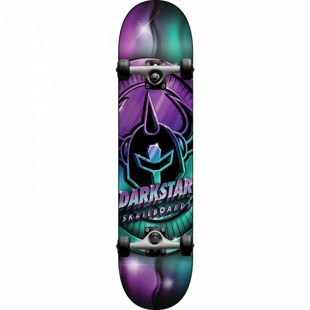 Darkstar Anodize Aqua/Purple  8.0" Skateboard - Longboards USA