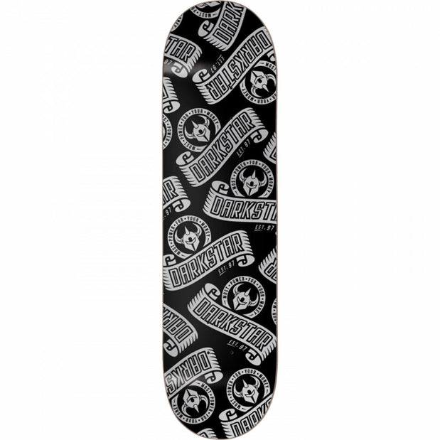 Darkstar Arc 8.25" Silver Skateboard Deck - Longboards USA