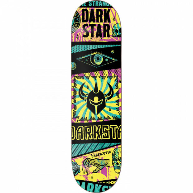 Darkstar Collapse 8.0" Yellow Skateboard Deck - Longboards USA