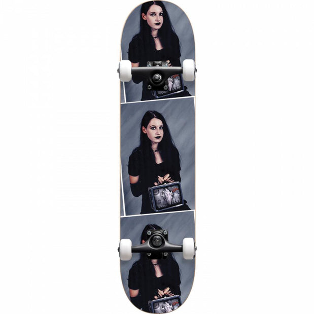 Darkstar Goth Girl 7.87" Black Skateboard - Longboards USA