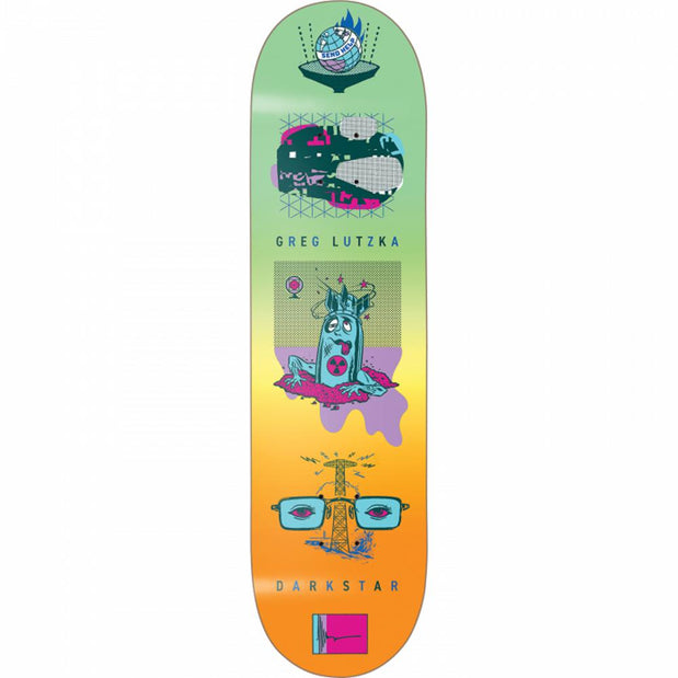 Darkstar Lutzka New Abnormal 8.0" Skateboard Deck - Longboards USA