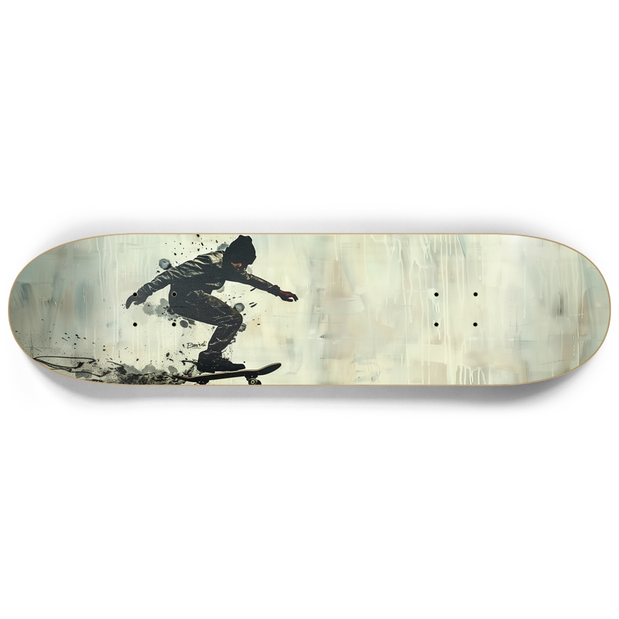 Banksy Inspired Skater Speed- 7.25" Skateboard or Wall Art