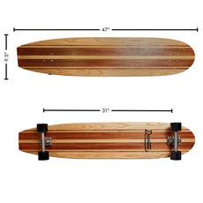 Deviate No-Name – Sidewalk Surfer 47" Dancing Longboard - Longboards USA