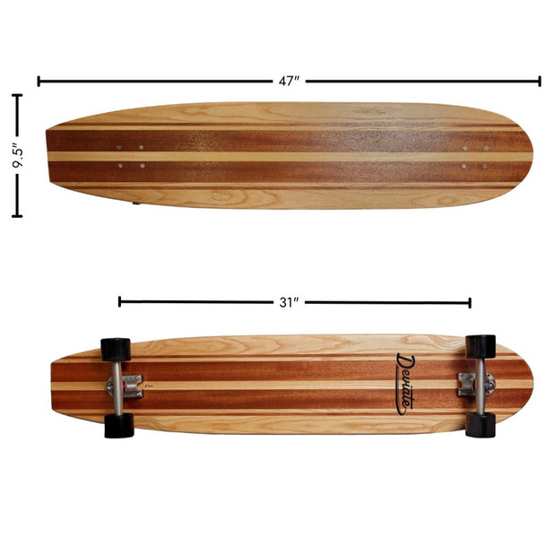 Deviate No-Name – Sidewalk Surfer 47" Dancing Longboard - Longboards USA