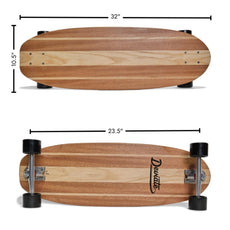 Deviate The Bean – 32″ Cruiser Longboard - Longboards USA