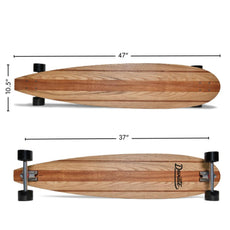 Deviate The L-Train – 47″ Dancing Surfing Longboard - Longboards USA