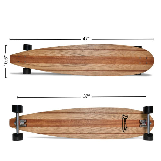 Deviate The L-Train – 47″ Dancing Surfing Longboard - Longboards USA