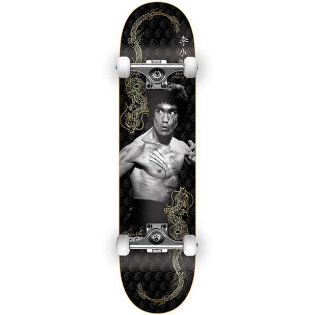 DGK x Bruce Lee Balance Embossed 8.0" Skateboard - Longboards USA