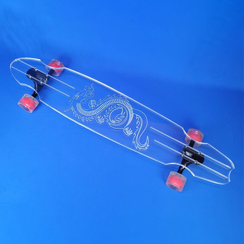 Ghost Dragon 40" Wheel Cut Longboard