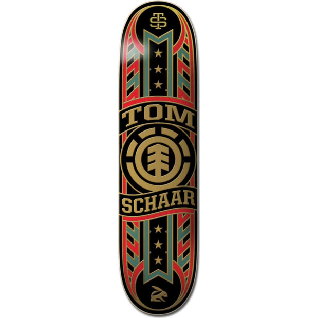 Element Banner Year Schaar Skateboard Deck - Longboards USA