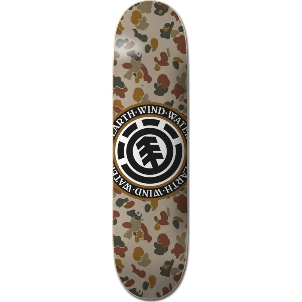 Element Sand Camo Seal Skateboard Deck - Longboards USA
