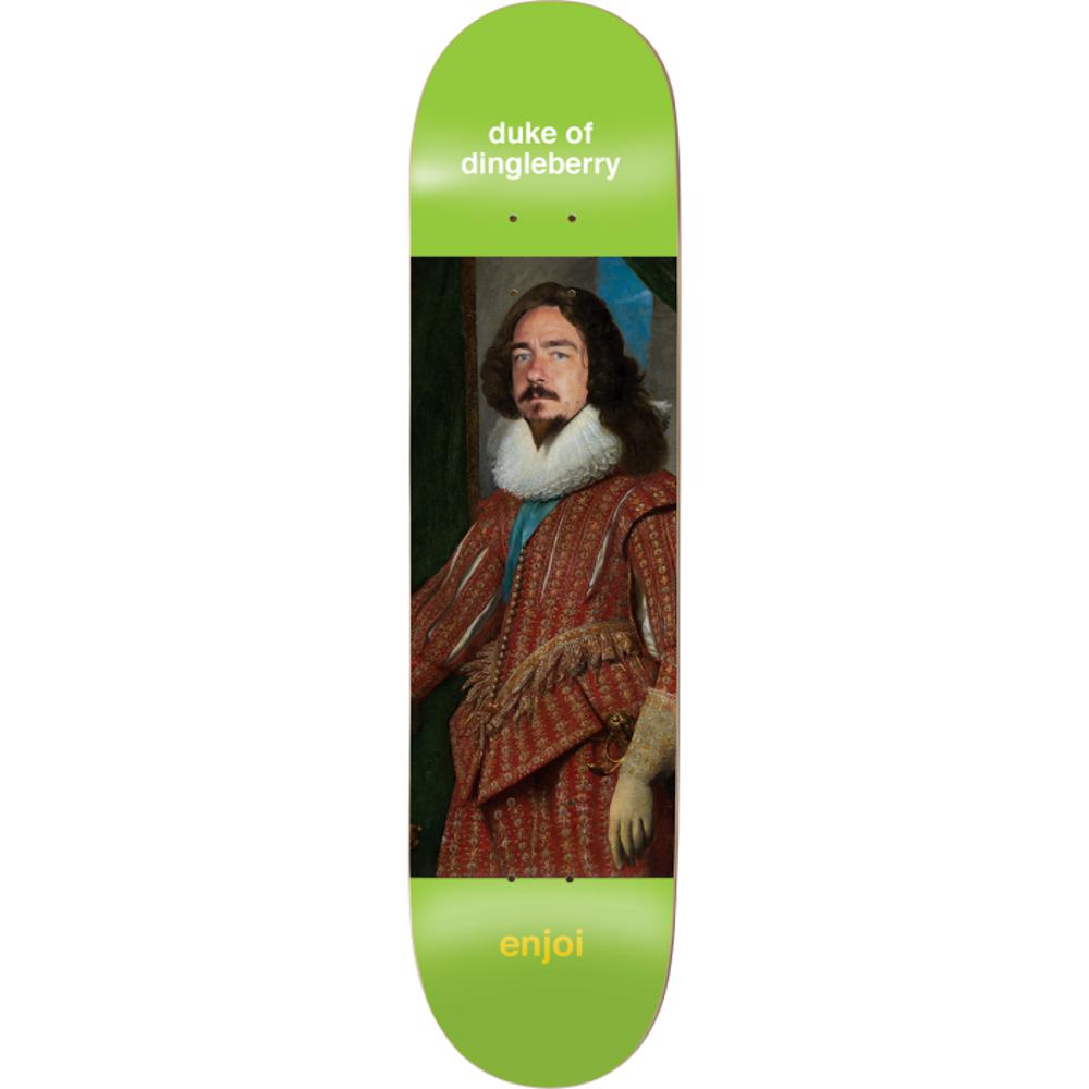 Enjoi Berry Renaissance 8.0" Lime Skateboard Deck - Longboards USA