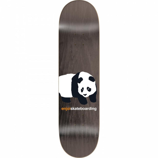 Enjoi Peekaboo Panda 8.0" Grey Skateboard Deck - Longboards USA