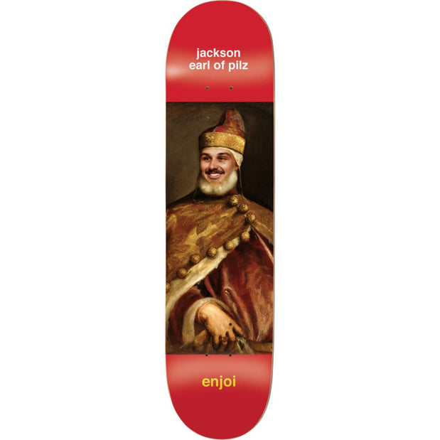 Enjoi Pilz Renaissance 8.5" Red Skateboard Deck - Longboards USA