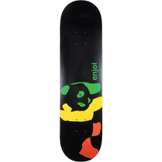 Enjoi Rasta Panda R7 8.5" Skateboard Deck - Longboards USA