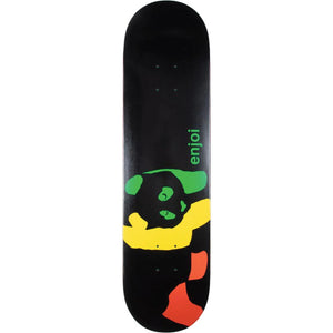 Enjoi Rasta Panda R7 8.5" Skateboard Deck - Longboards USA