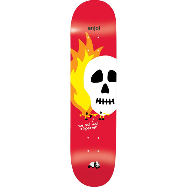 Enjoi Skulls And Flames 8.25