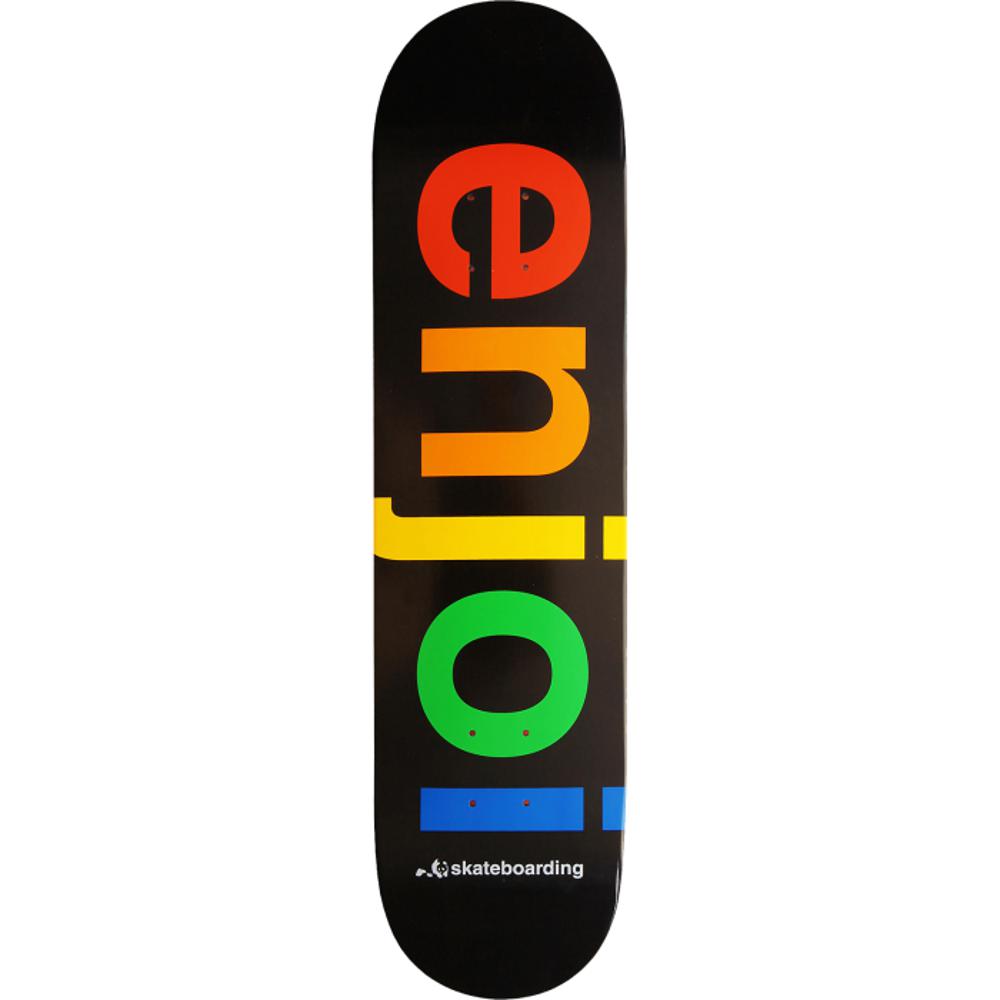 Enjoi Spectrum 8.25" Black Skateboard Deck - Longboards USA