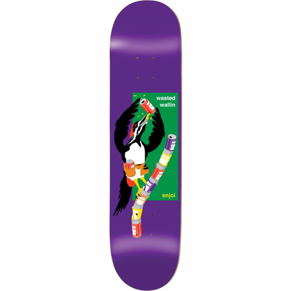 Enjoi Wallin Party Animal 8.0" Skateboard Deck - Longboards USA
