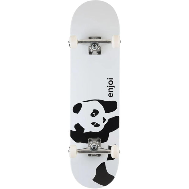 Enjoi Whitey Panda 8.25" White Skateboard - Longboards USA