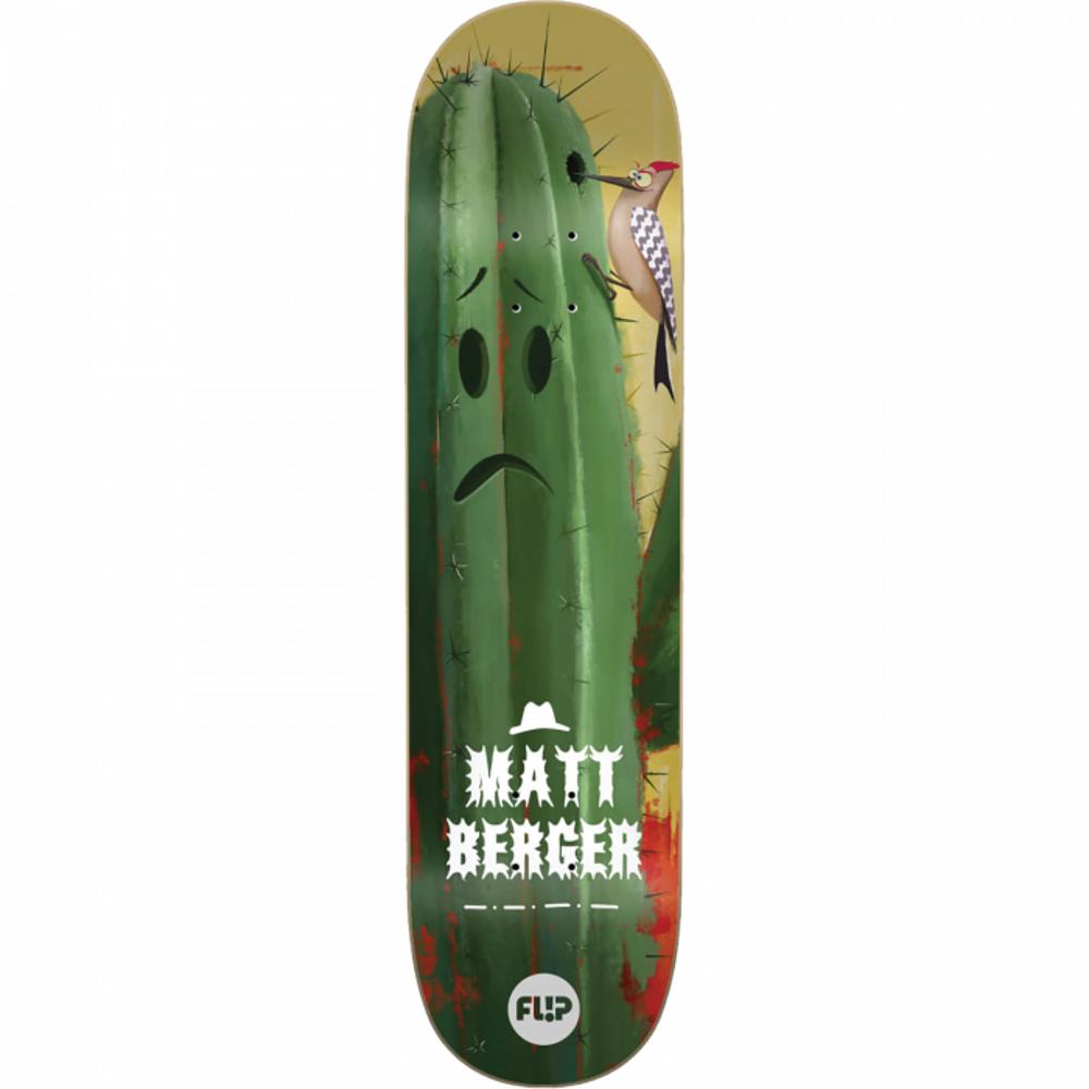 Flip Berger Flower Power 8.25" Skateboard Deck - Longboards USA
