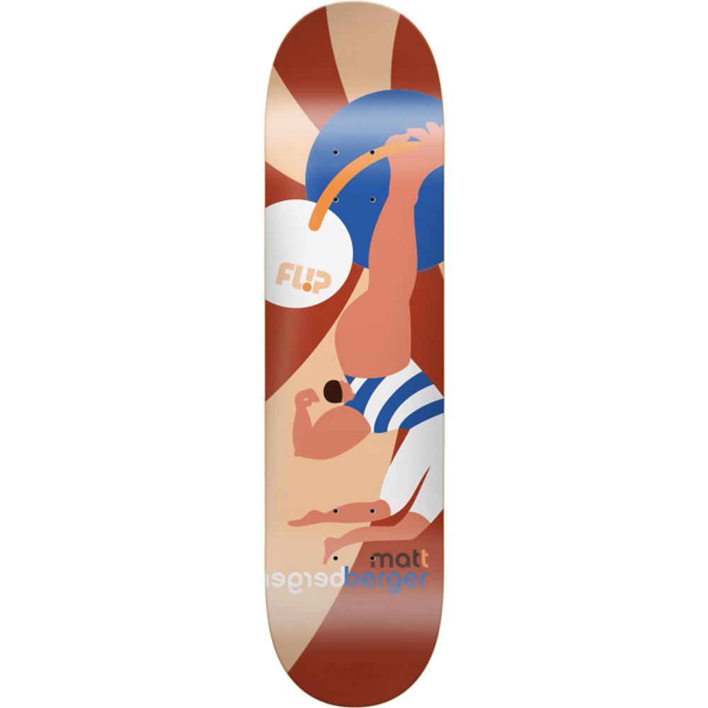 Flip Berger Kaja 8" Skateboard Deck Longboards USA