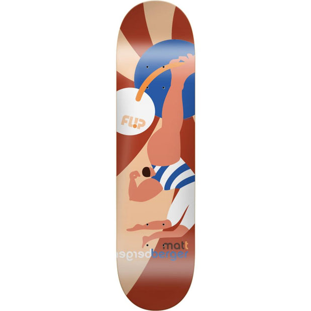 Flip Berger Kaja 8" Skateboard Deck - Longboards USA
