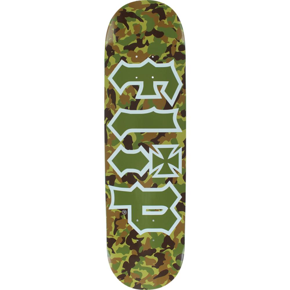Flip Combat 8.25" Green Skateboard Deck - Longboards USA