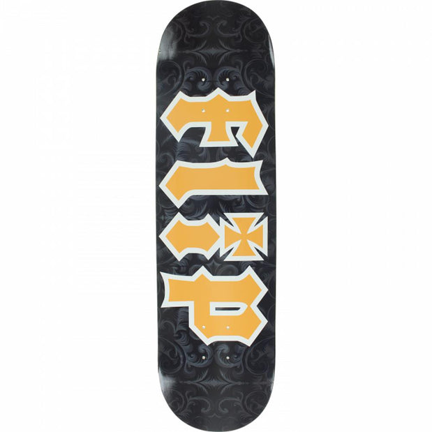 Flip Gothic 8.13" Gold Skateboard Deck - Longboards USA