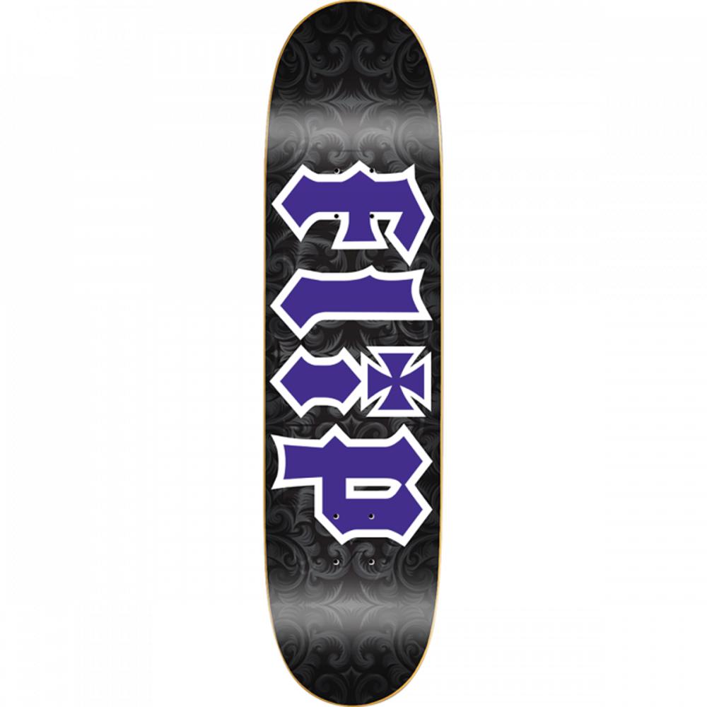 Flip Gothic 8.25" Purple Skateboard Deck - Longboards USA