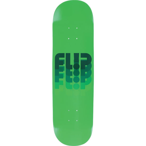 Flip Odyssey Fade Fullnose 8.38" Green Skateboard Deck - Longboards USA