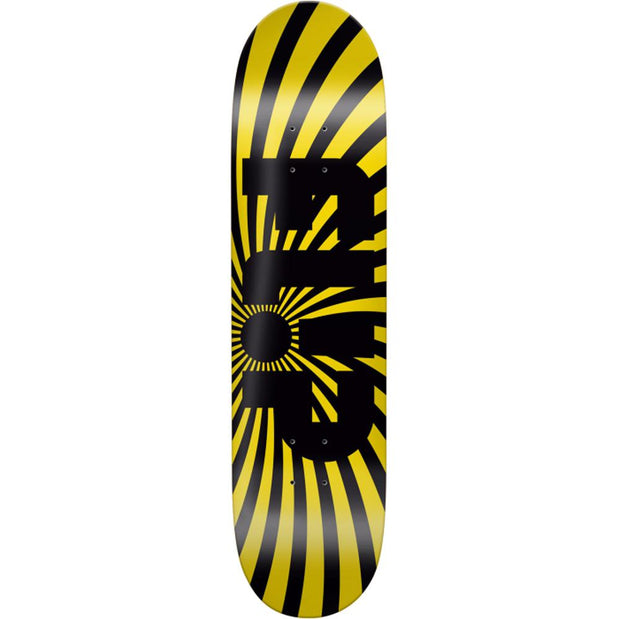 Flip Odyssey Spiral 8.25" Yellow Skateboard Deck - Longboards USA