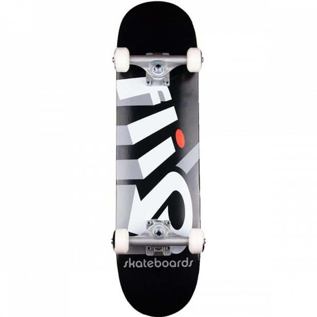 Flip Strobe 7.25" Black Skateboard - Longboards USA