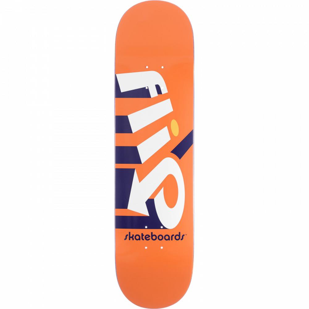 Flip Strobe 8.25" Orange Skateboard Deck - Longboards USA