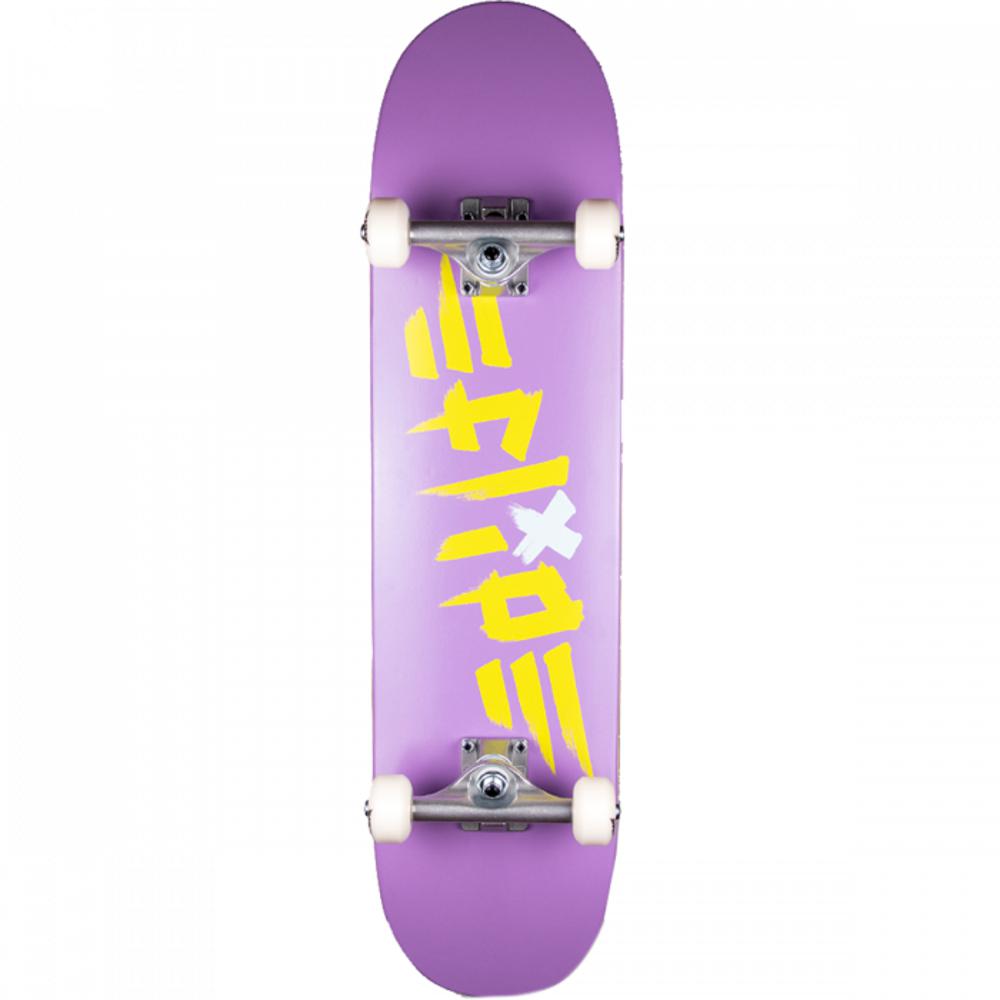 Flip Wings 7.75" Violet Skateboard - Longboards USA