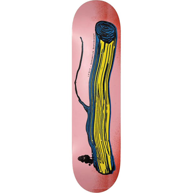 Foundation Lewis Log 8.25" Skateboard Deck - Longboards USA