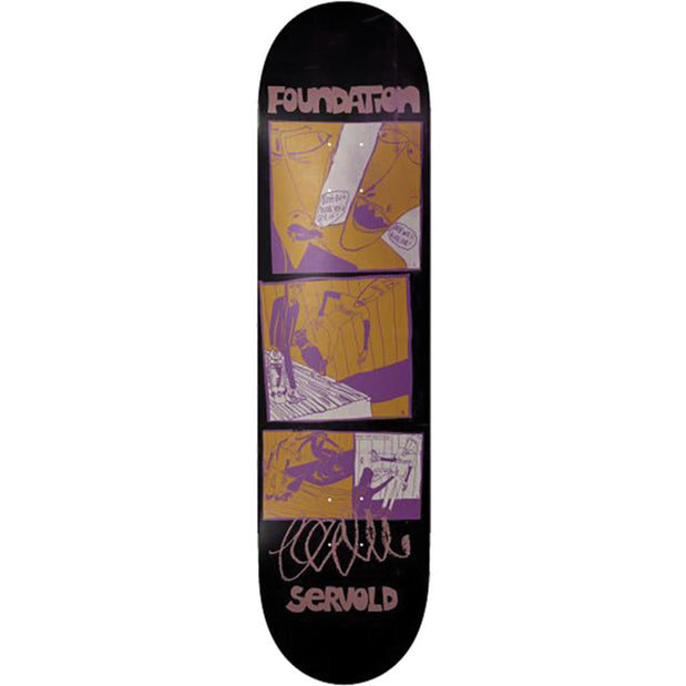 Foundation Servold The Meeting 8.5" Skateboard Deck - Longboards USA