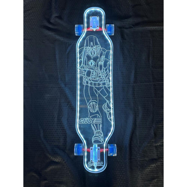 Ghost GI Joe x Everone Skate 40" Cobra Soldier Longboard - Limited Edition - Longboards USA